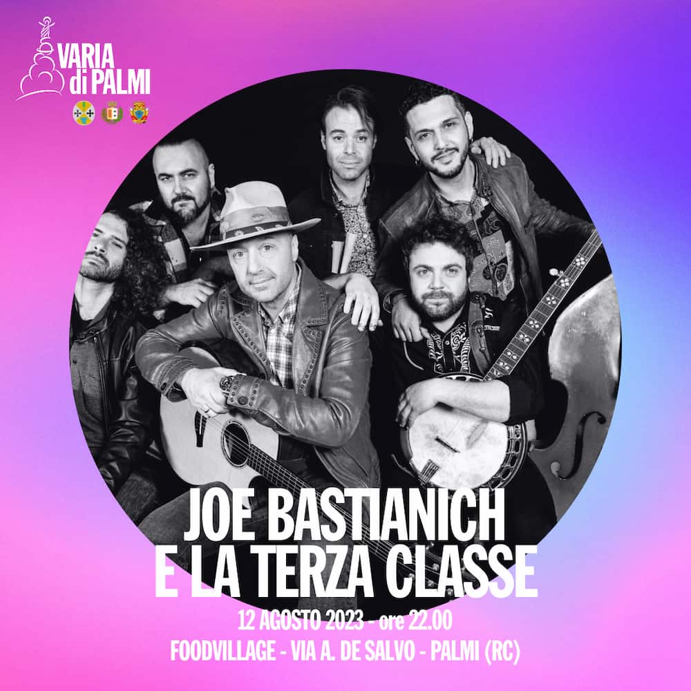 Joe Bastianich e la band Terza Classe - Palmi Viva