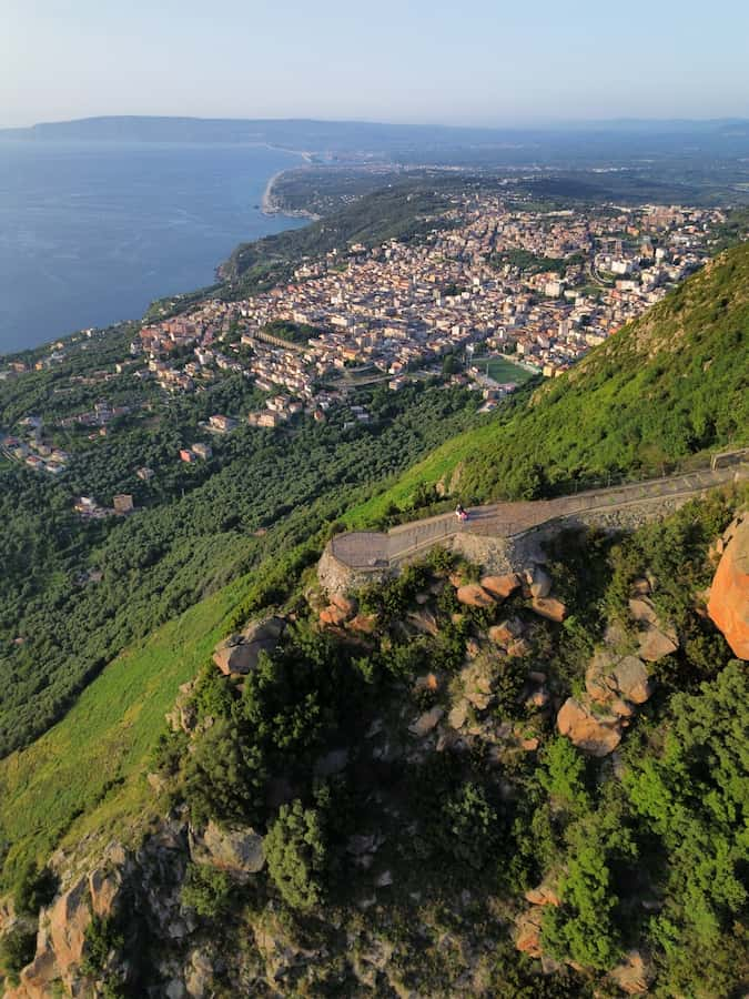 Panorama terrazze S. Elia a Palmi