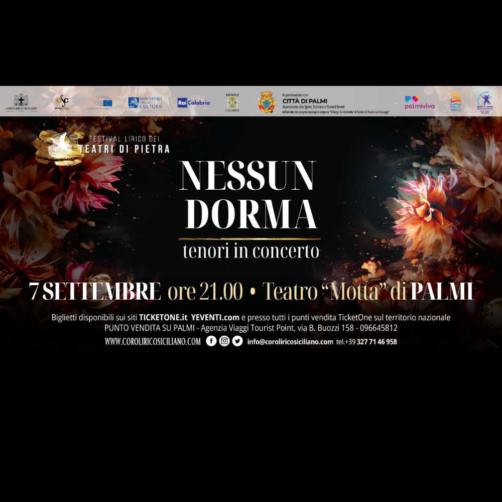 Nessun Dorma Tenori in Concerto - Palmi Viva