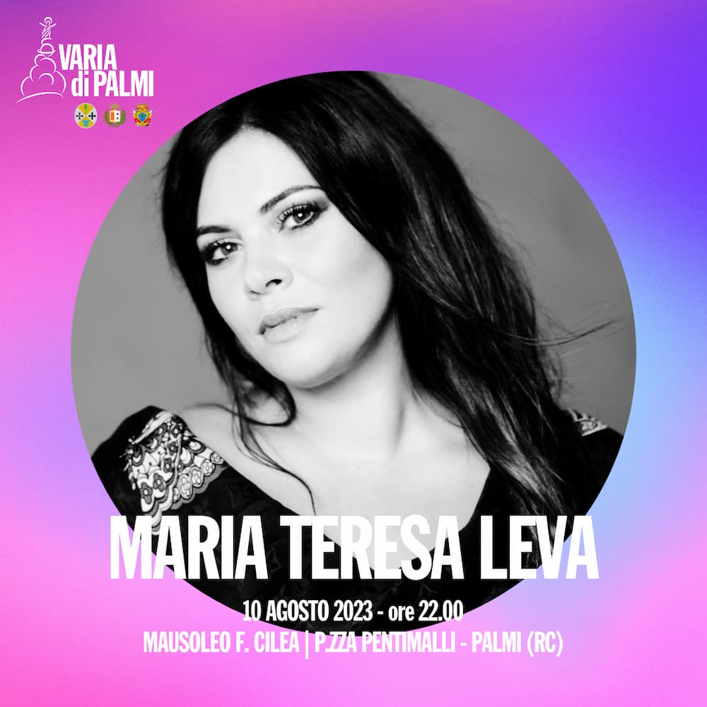 Maria Teresa Leva: Soprano in Concerto - Palmi Viva