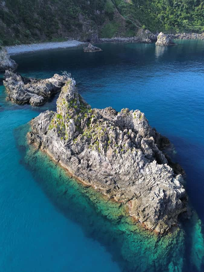 Spiagge a Palmi: Scoglio dell'Ulivo