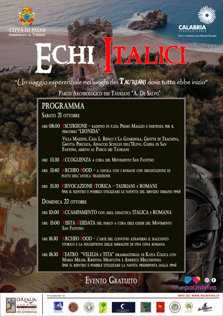 Echi Italici 21-22 Ottobre - Palmi